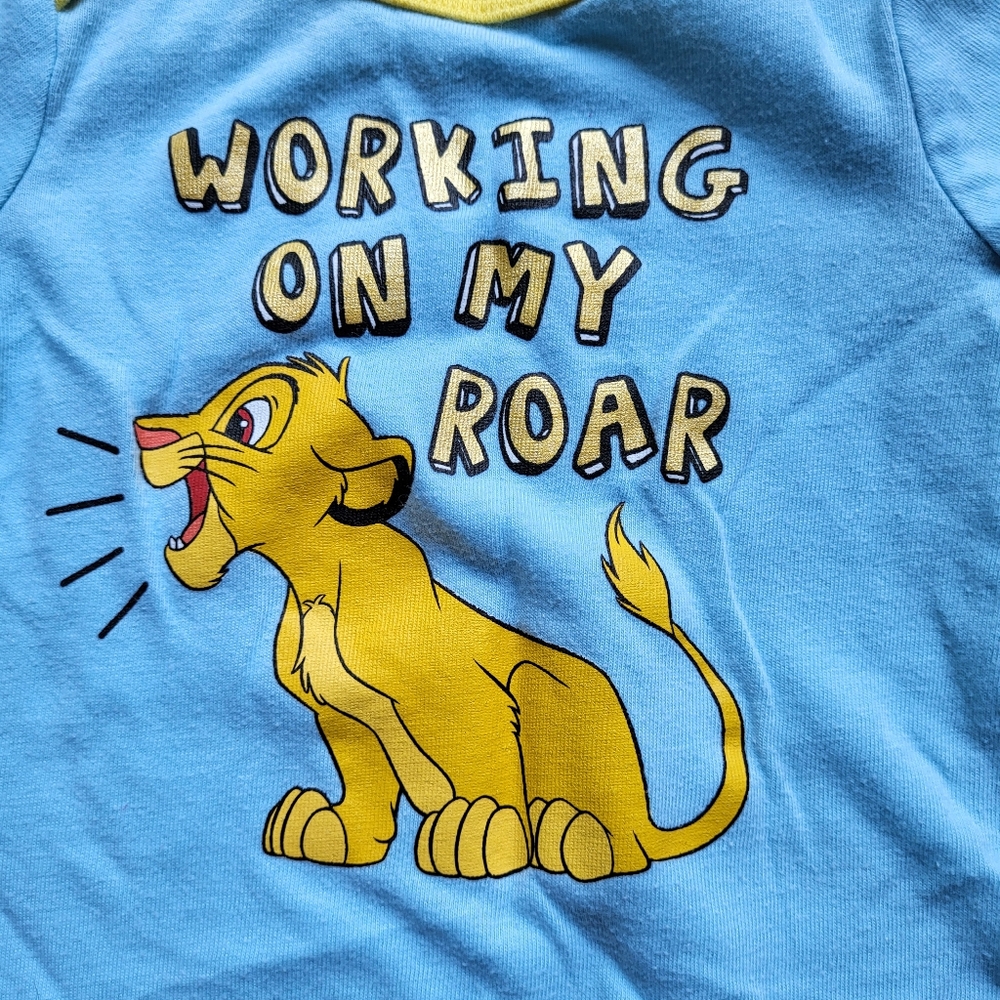 🚨3/$10 Lion King Diaper Shirt